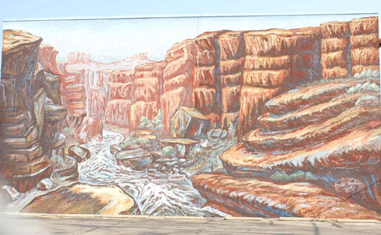 Wichita Mural adjacent Coleman Co Parking lot
