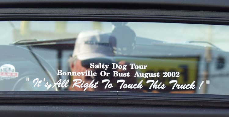 It's All Right To Touch This Truck