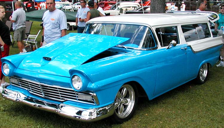 57 Ford Tudor Station Wagon