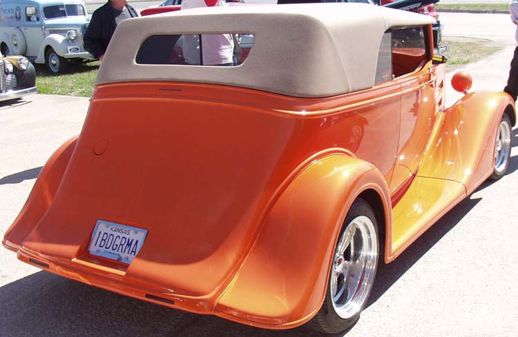 35 Chevy Chopped Victoria Convt Sedan