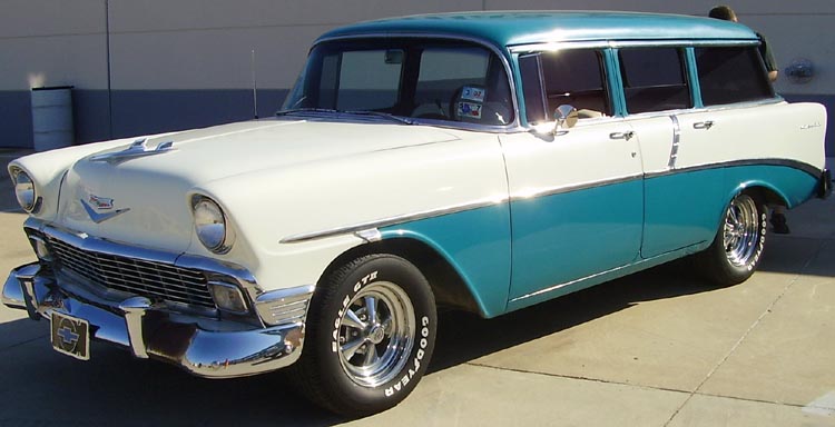 56 Chevy 4dr Station Wagon