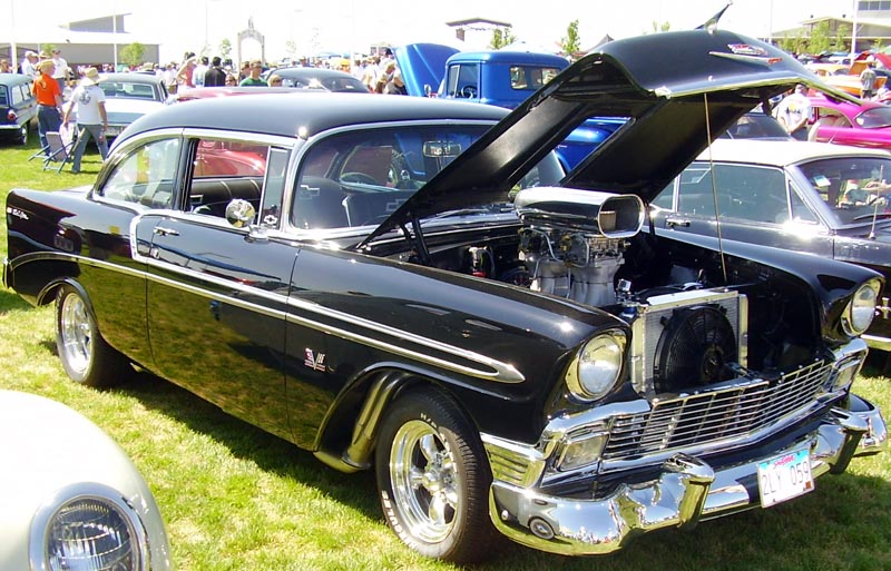 56 Chevy 2dr Sedan