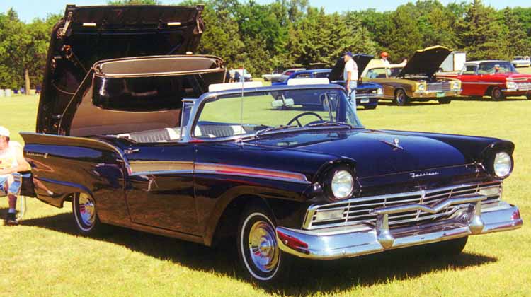 57 Ford Retractable Convertible